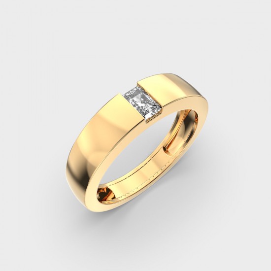 Dashing Men’s Diamond Ring