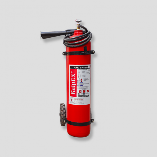 CO₂ Gas – Mobile (Trolley Mounted) Fire Extinguisher