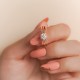 1 Carat Solitaire Tassel Ring